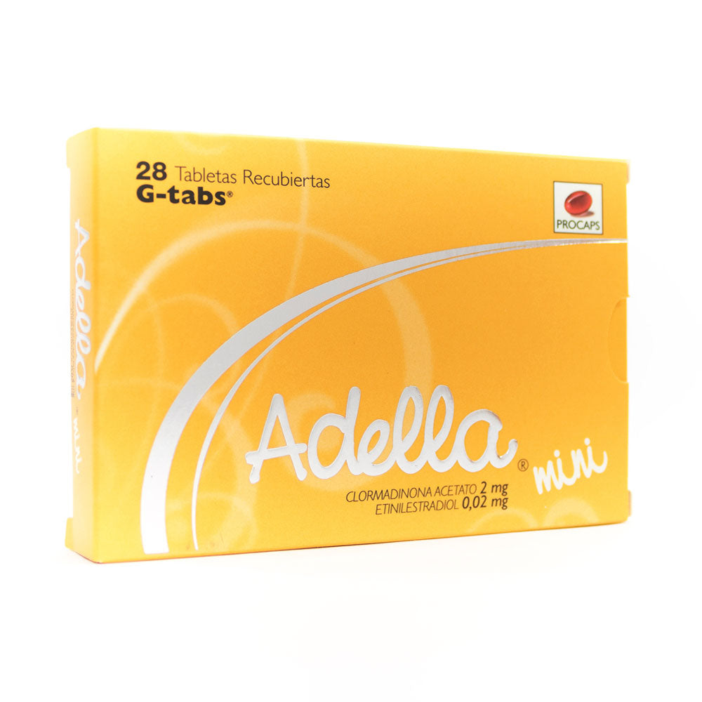 ADELLA MINI (RG) TABLETAS CAJA X 28 UNDS