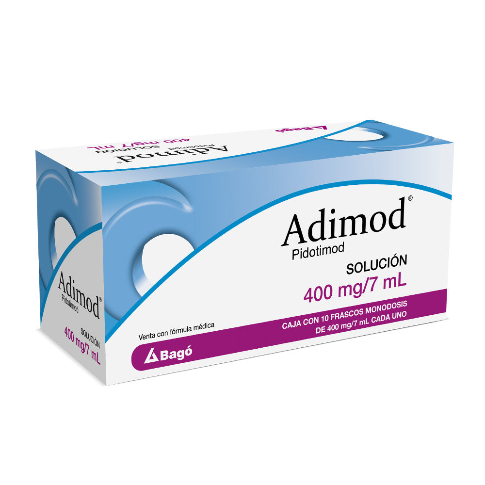 ADIMOD SOLUCION ORAL 400 MG FRASCO 10UND X 7ML