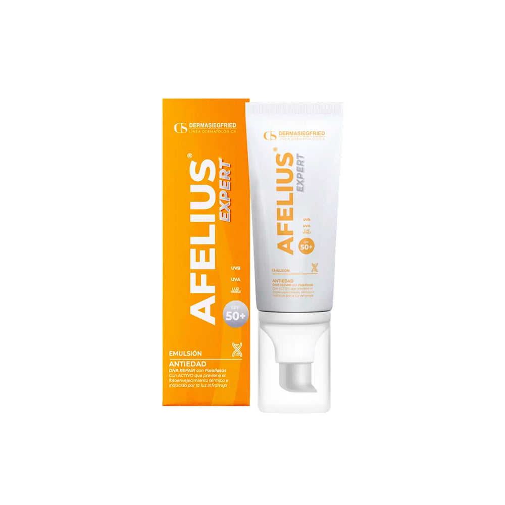 AFELIUS EXPERT EMULSION SPF 50+ CAJA 60 G