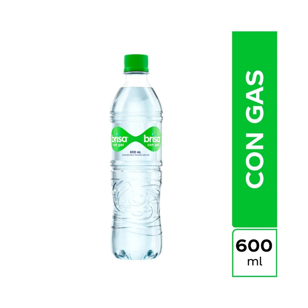AGUA BRISA GAS PET LIQUIDO 600 ML
