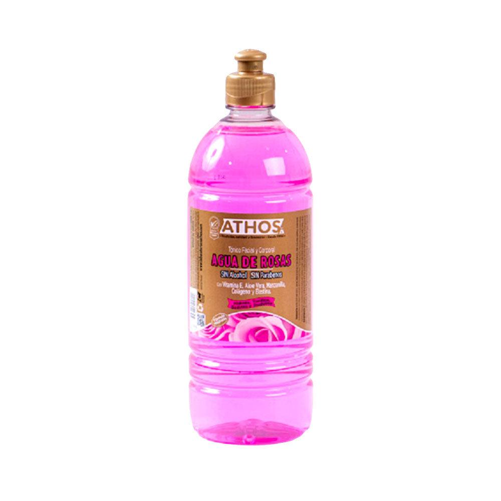 AGUA DE ROSAS ATHOS LIQUIDO FRASCO 1 LITRO