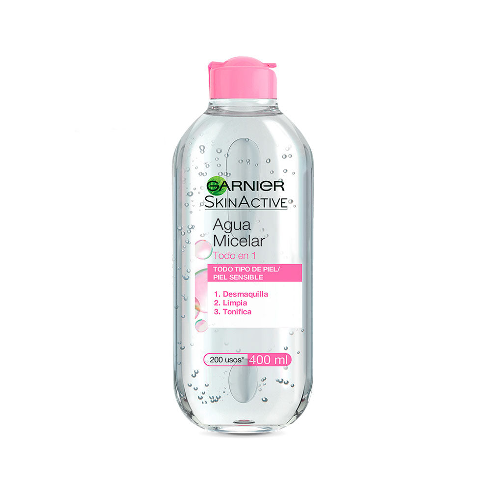 AGUA MICELAR GARNIER FRASCO 400 ML