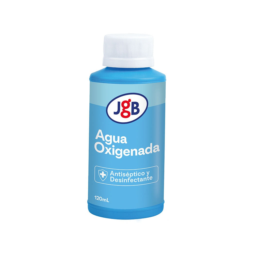 AGUA OXIGENADA JGB SOLUCION TOPICA FRASCO 120 ML