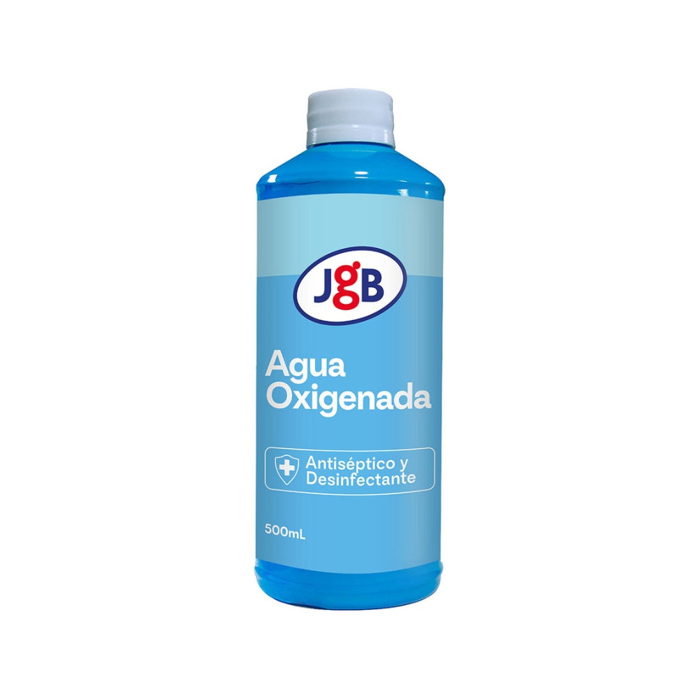 AGUA OXIGENADA JGB SOLUCION TOPICA FRASCO 500 ML