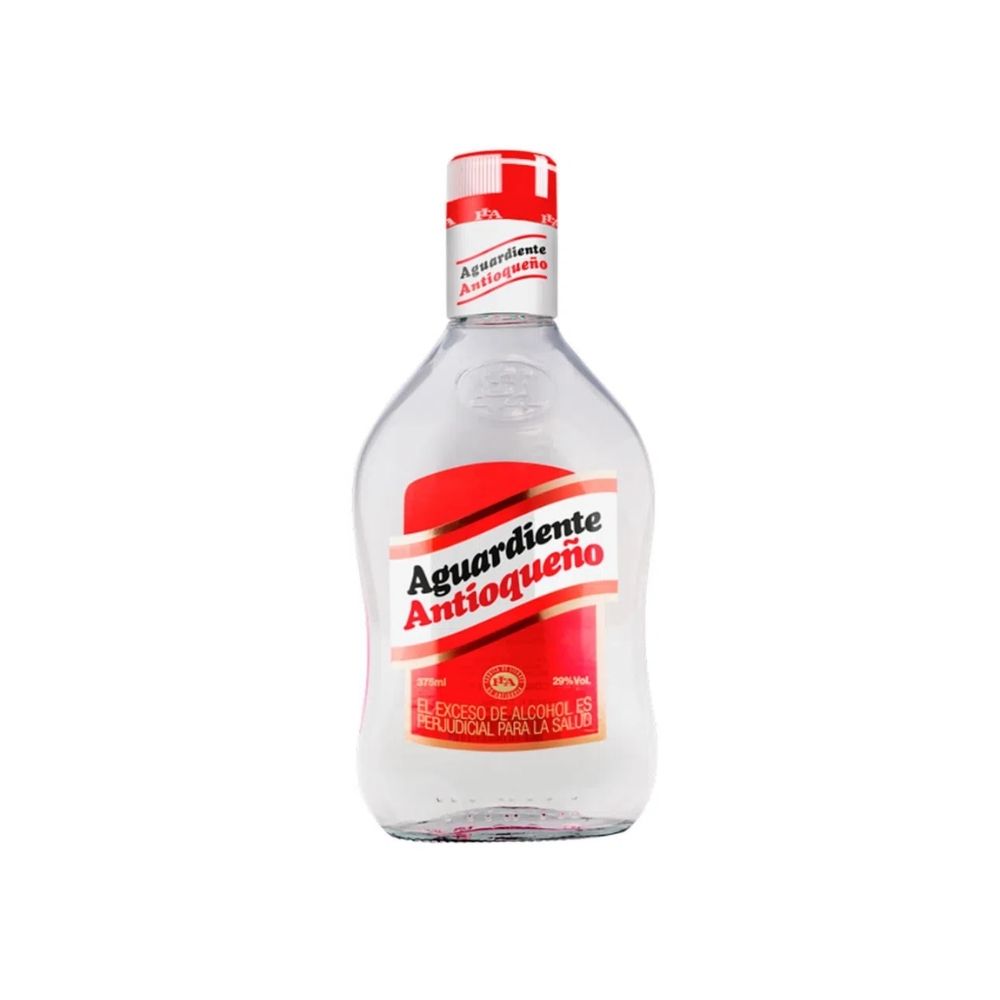 AGUARDIENTE ANTIOQUEÑO TRADICIONAL BOTELLA 375 ML