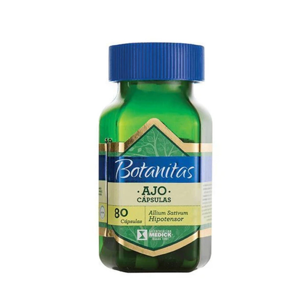 AJO BOTANITAS CAPSULAS 480 MG FRASCO X 80 UNDS