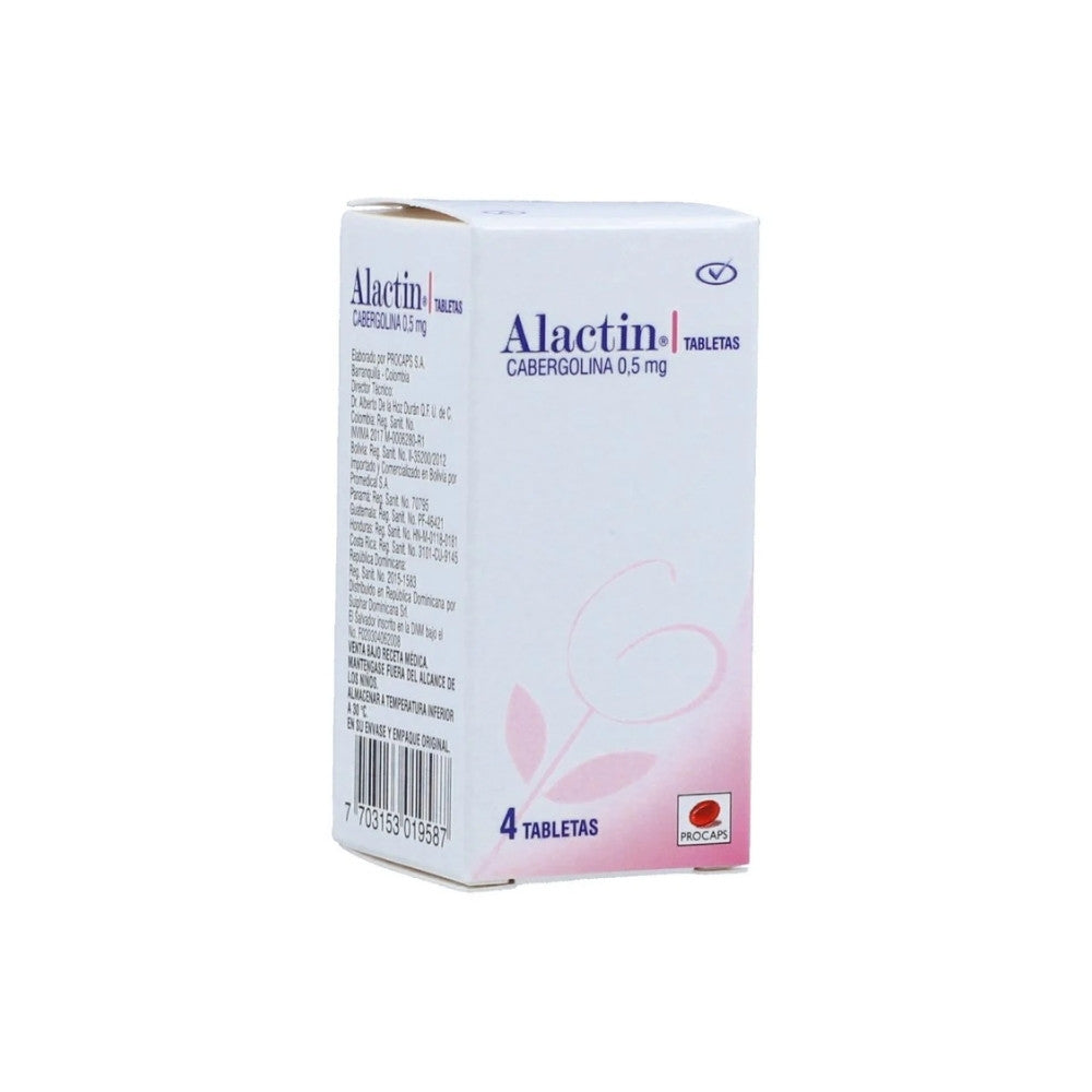 ALACTIN (RG) TABLETAS 0.5 MG CAJA X 4 UNDS