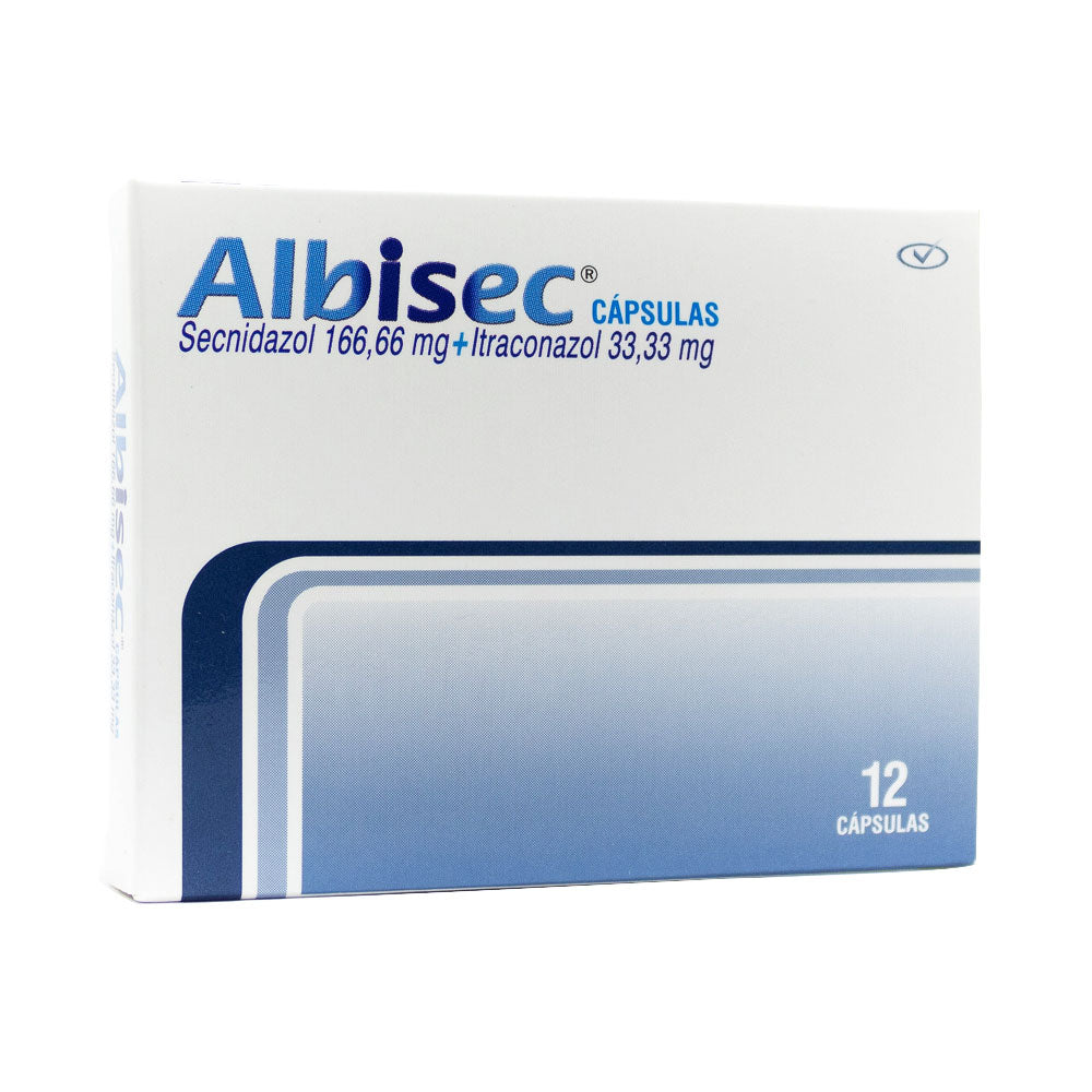 ALBISEC CAPSULAS 33.3 MG CAJA X 12 UNDS