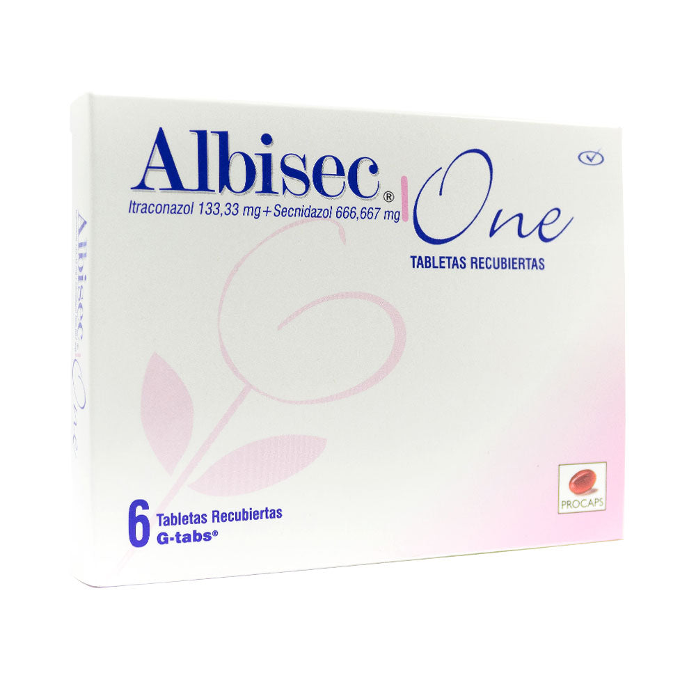 ALBISEC ONE G- TABLETAS CAJA X 6 UNDS