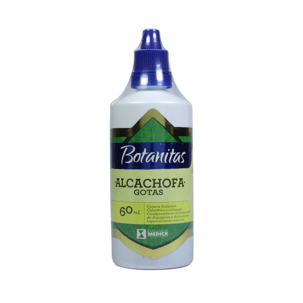 ALCACHOFA BOTANITAS GOTAS FRASCO GOTERO 60 ML
