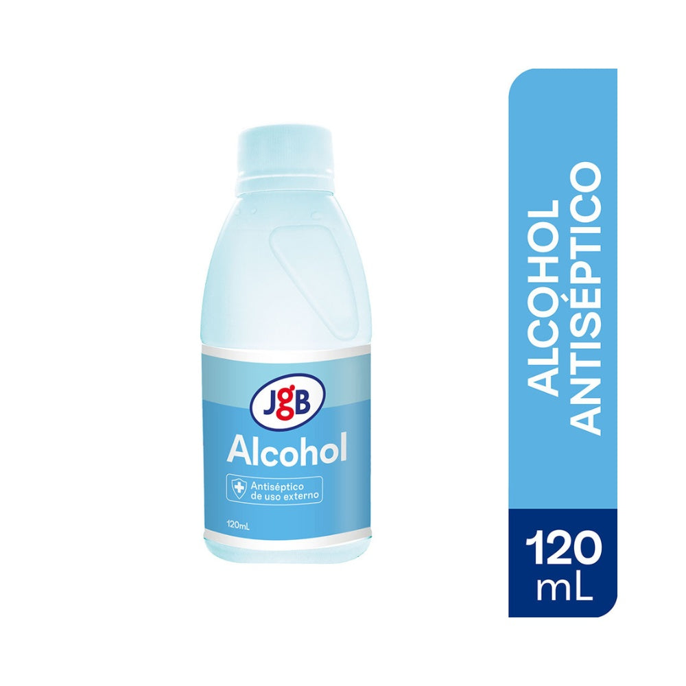 ALCOHOL ANTISEPTICO JGB SOLUCION TOPICA BOTELLA 120 ML
