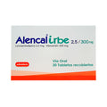 ALENCAL IRBE TABLETAS 2.5MG/300MG CAJA X 30 UNDS