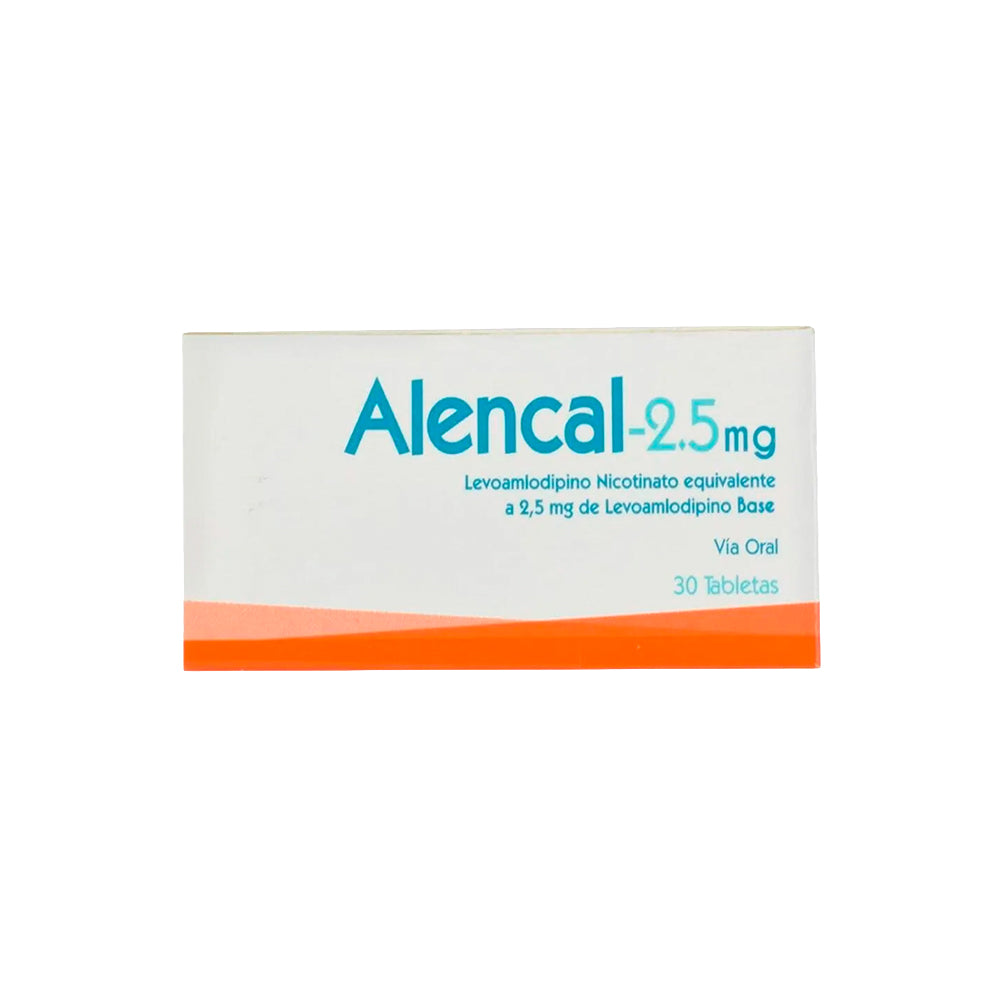 ALENCAL TABLETAS 2.5 MG CAJA X 30 UNDS