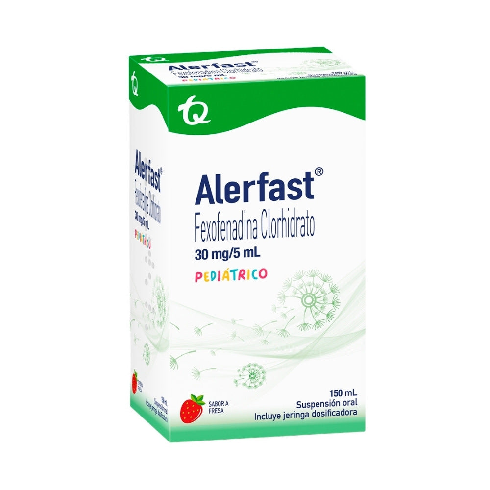 ALERFAST PEDIATRICO SUSPENSION 30 MG CAJA 150 ML