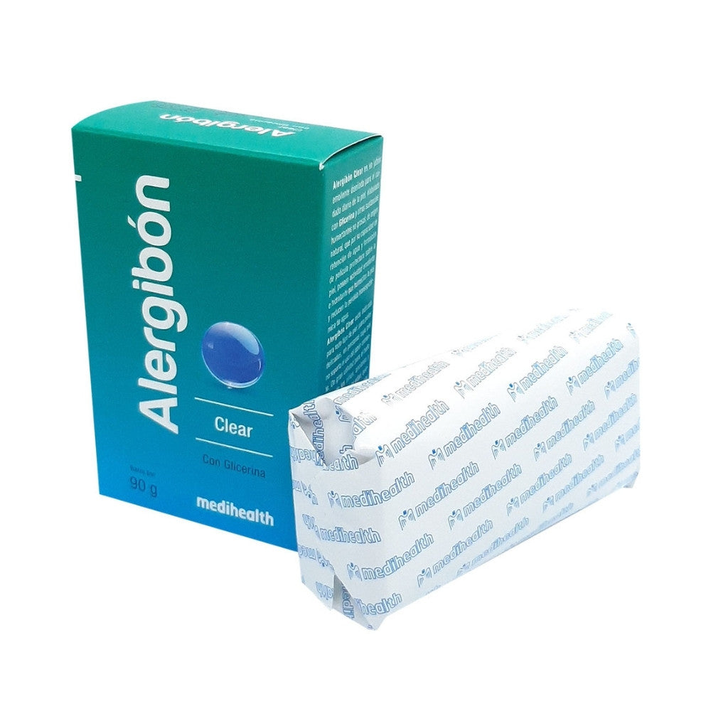 ALERGIBON CLEAR GLICERINA JABON CAJA 90 G