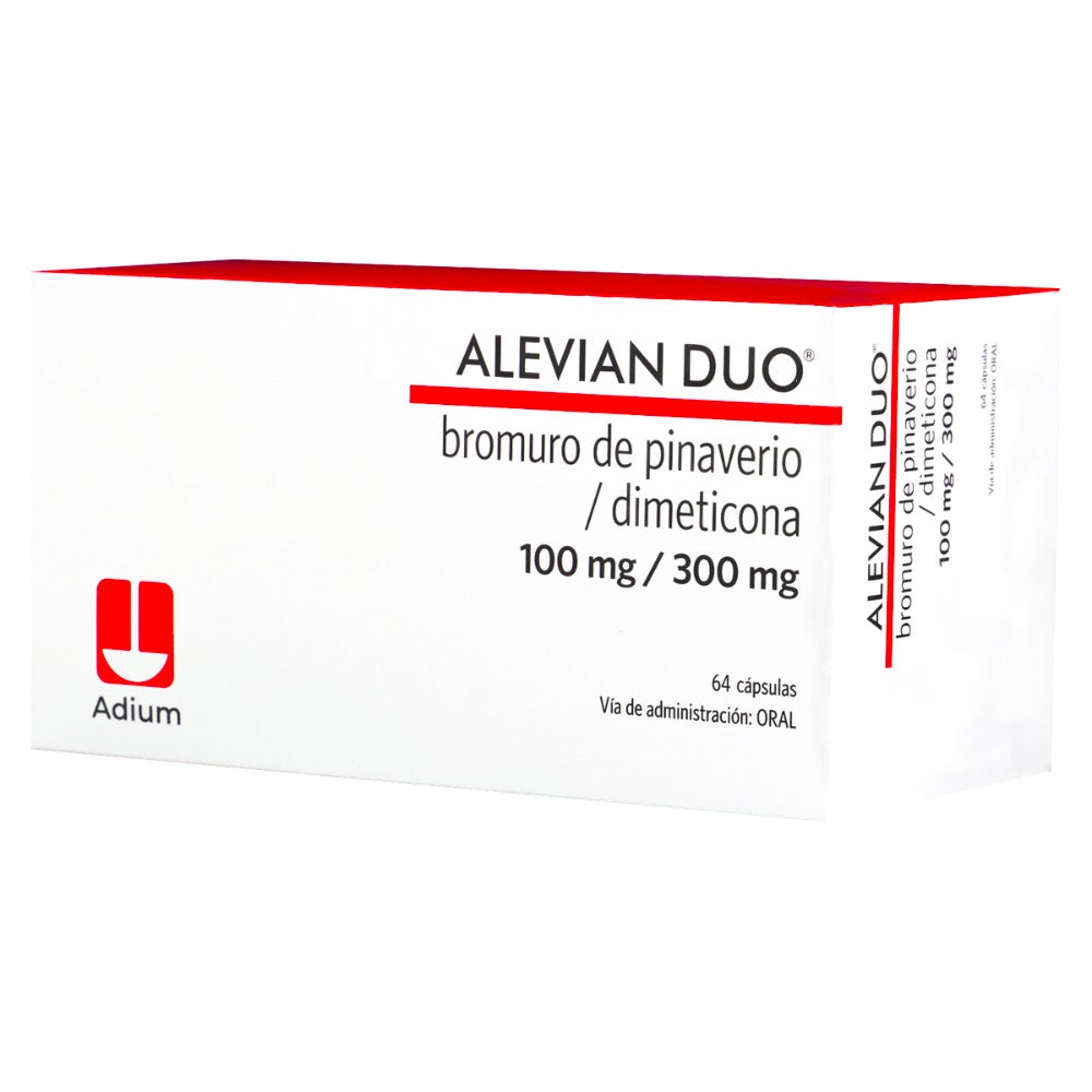 ALEVIAN DUO CAPSULAS 100MG/300MG CAJA X 64 UNDS