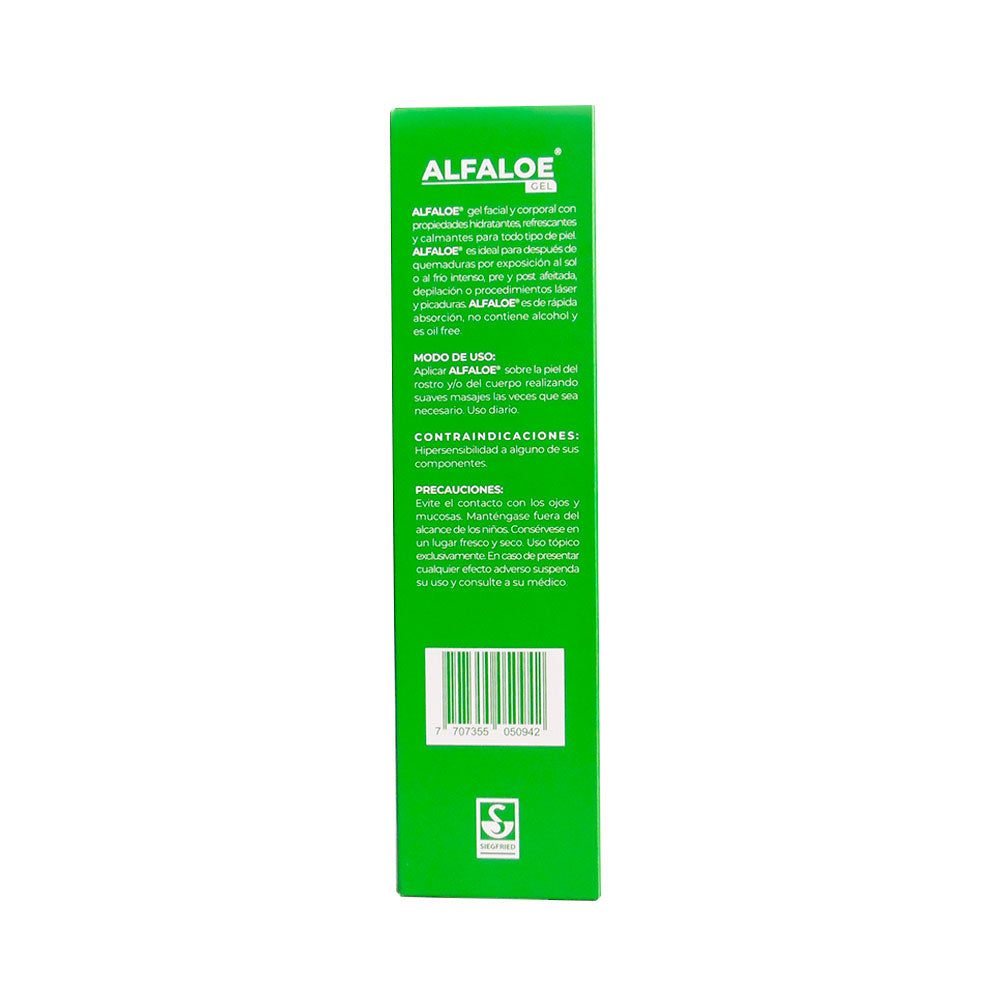 ALFALOE GEL ALOE VERA CAJA 240 G