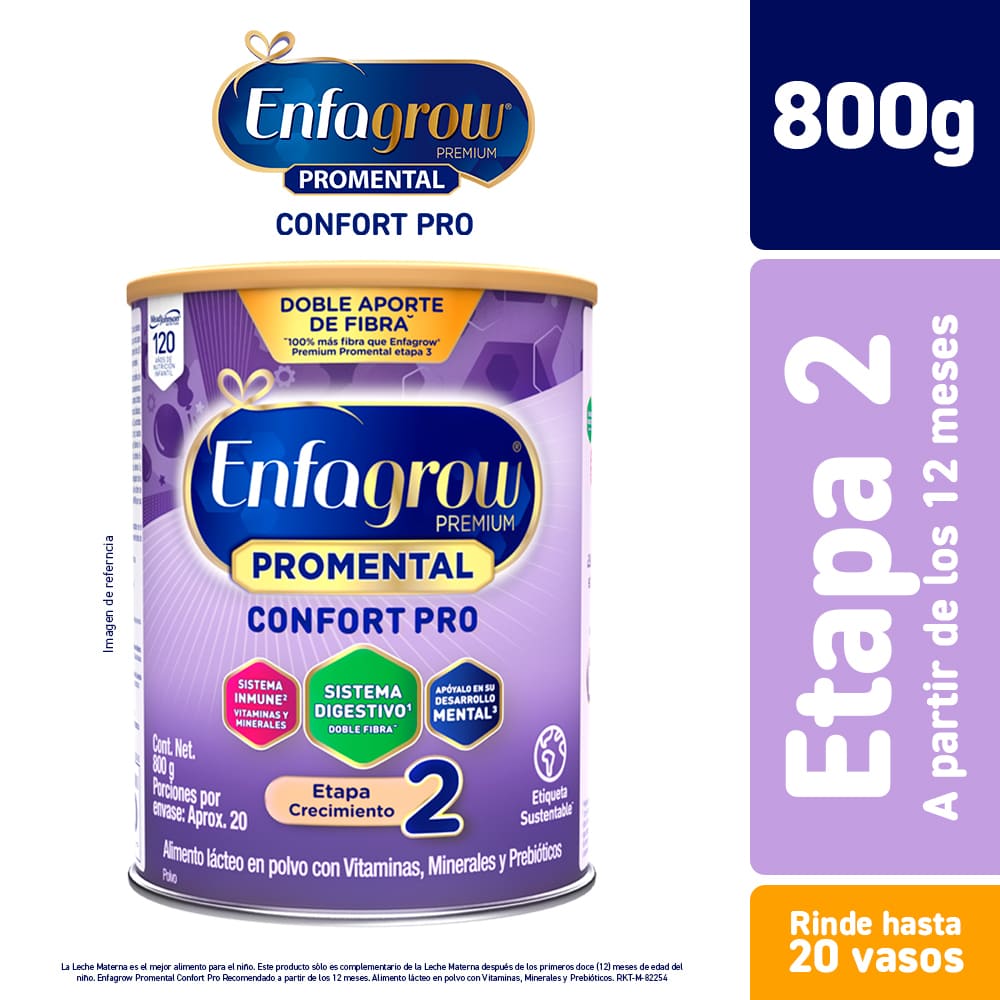 ALIMENTO LACTEO ENFAGROW PREMIUM CONFORT PRO LATA 800 G