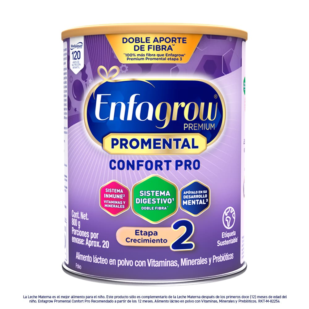 ALIMENTO LACTEO ENFAGROW PREMIUM CONFORT PRO LATA 800 G