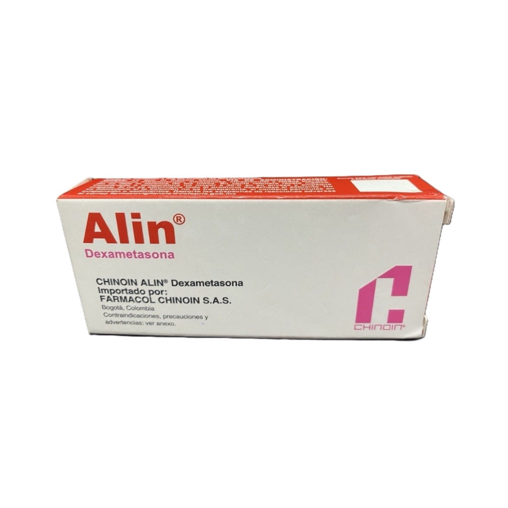 ALIN DEXAMETASONA SOLUCION INYECTABLE 8 MG CAJA 1 X 2 ML