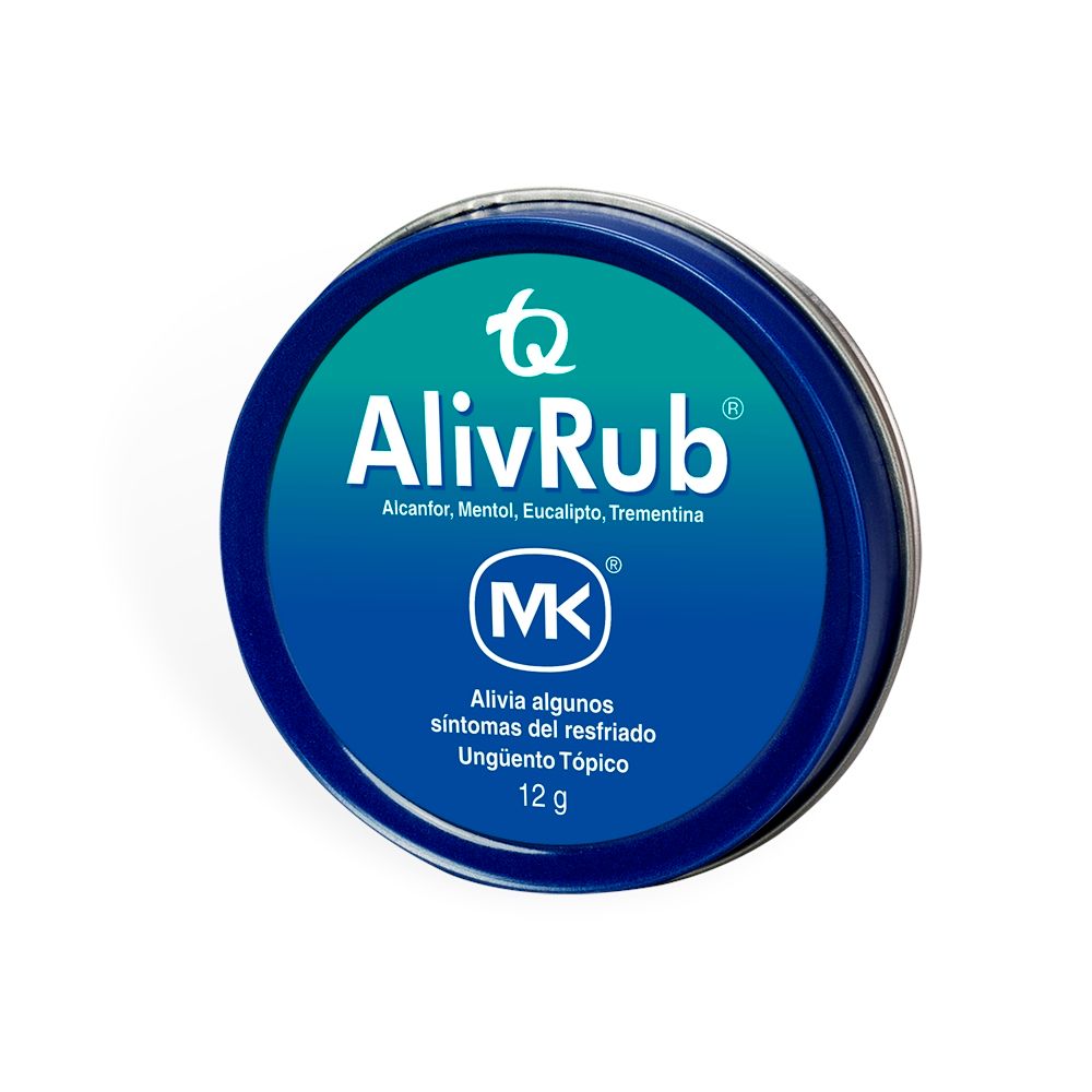 ALIVRUB MK UNGUENTO LATA 12 G