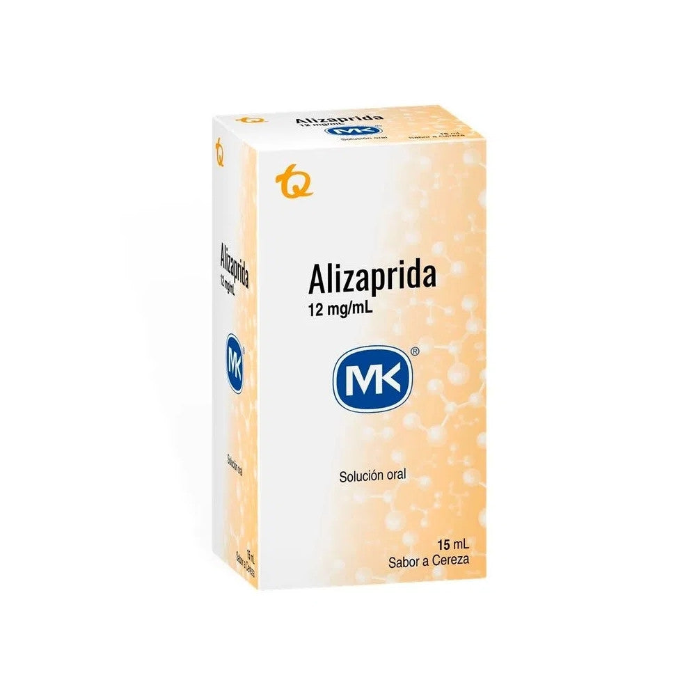 ALIZAPRIDA MK SOLUCION ORAL 12 MG/ML FRASCO 15 ML