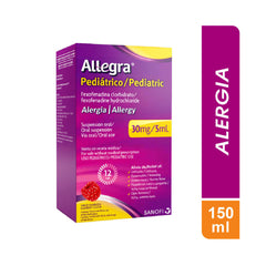 Allegra Pediatrico Suspension 30Mg/5Ml Frasco 150 Ml