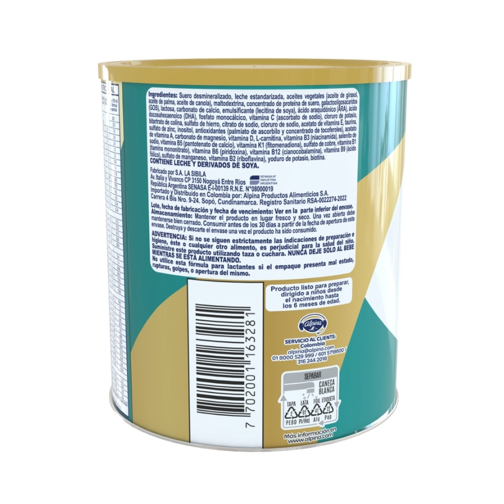 ALPINA BABY NUTRIMAX ETAPA 1 POLVO LATA 400 G