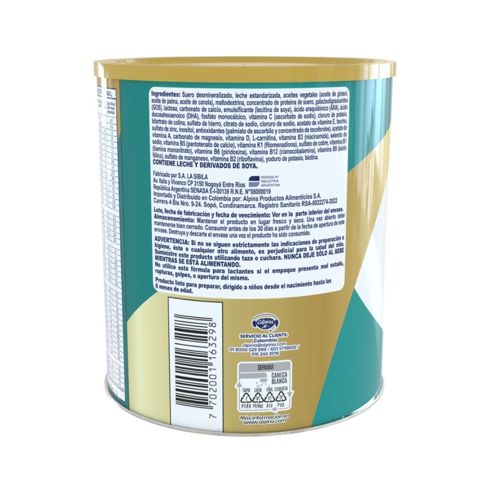 ALPINA BABY NUTRIMAX ETAPA 1 POLVO LATA 800 G