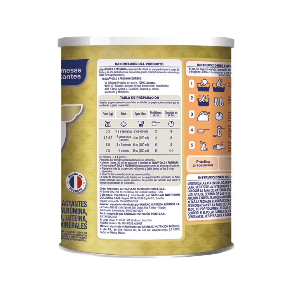 ALULA GOLD 1 PREMIUM LATA 400 G