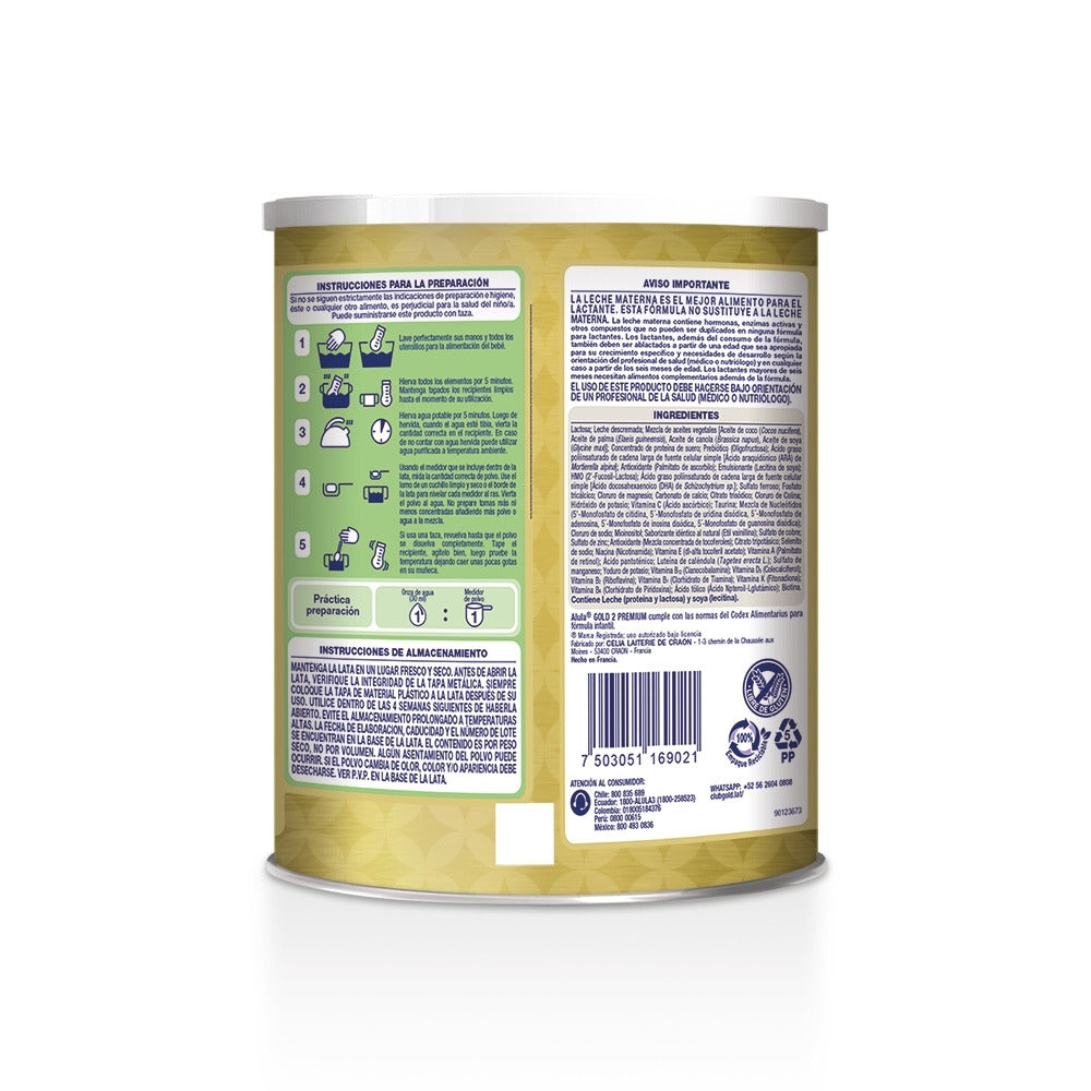 ALULA GOLD 2 PREMIUM LATA 400 G