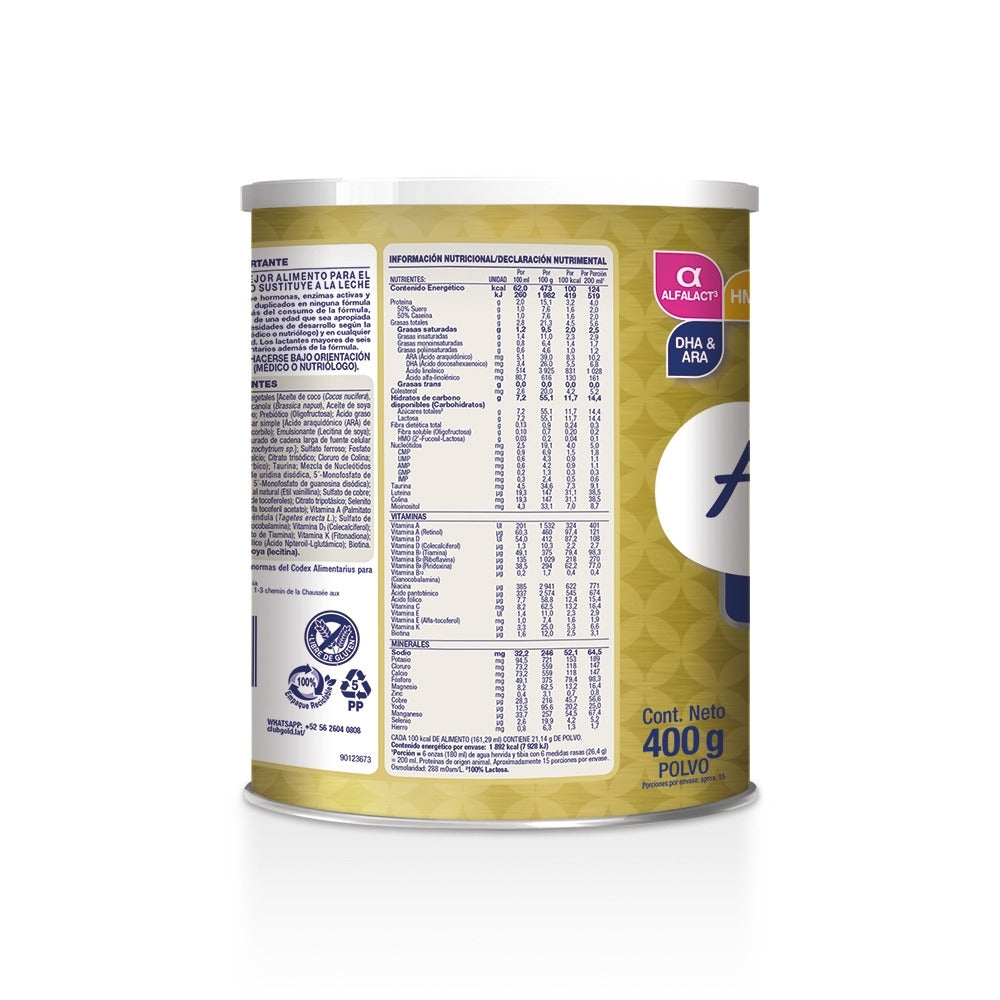 ALULA GOLD 2 PREMIUM LATA 400 G