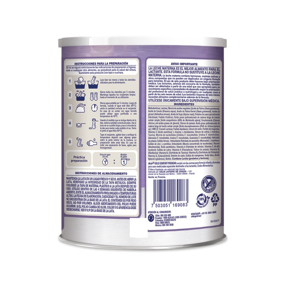 ALULA GOLD COMFORT PREMIUM LATA 400 G