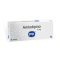 AMLODIPINO MK TABLETAS 5 MG CAJA X 30 UNDS