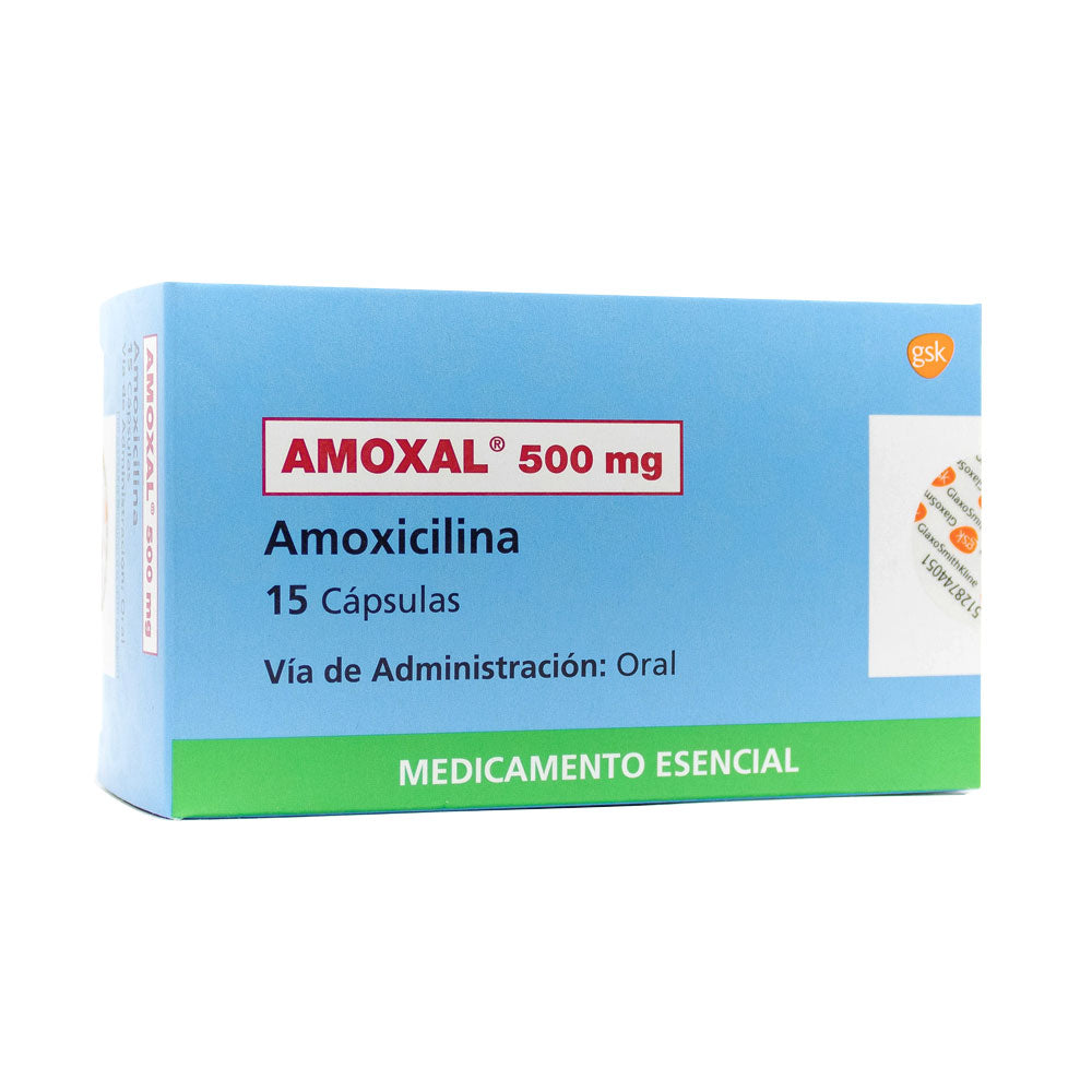 AMOXAL CAPSULAS 500 MG CAJA X 15 UNDS
