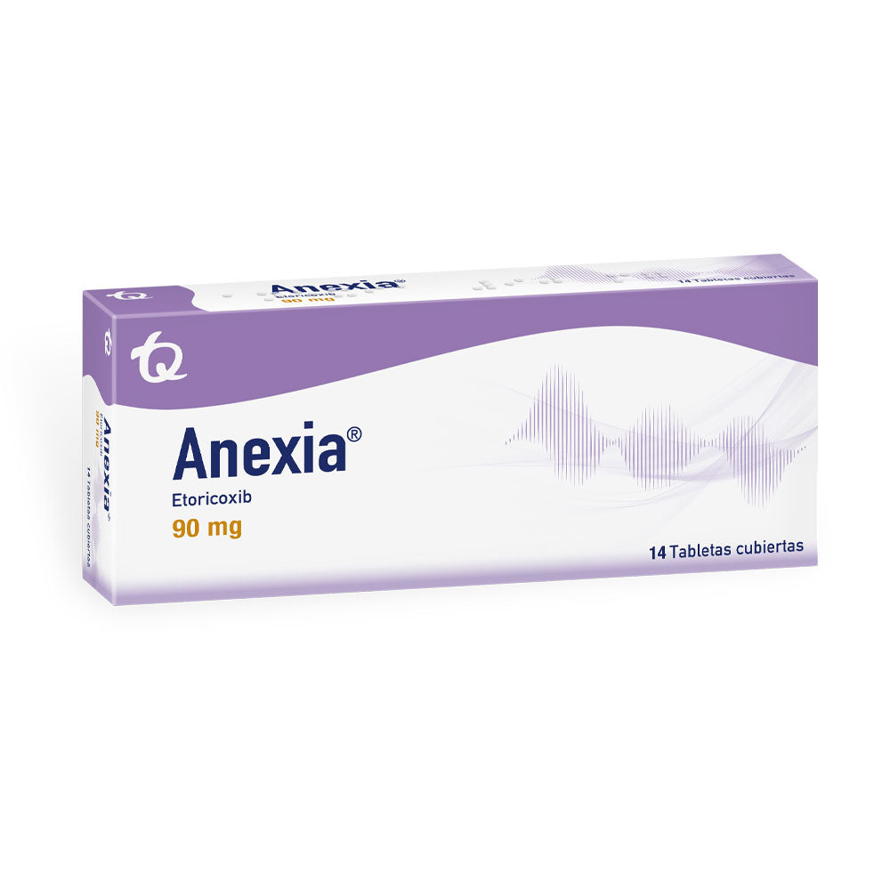 ANEXIA TABLETAS 90 MG CAJA X 14 UNDS