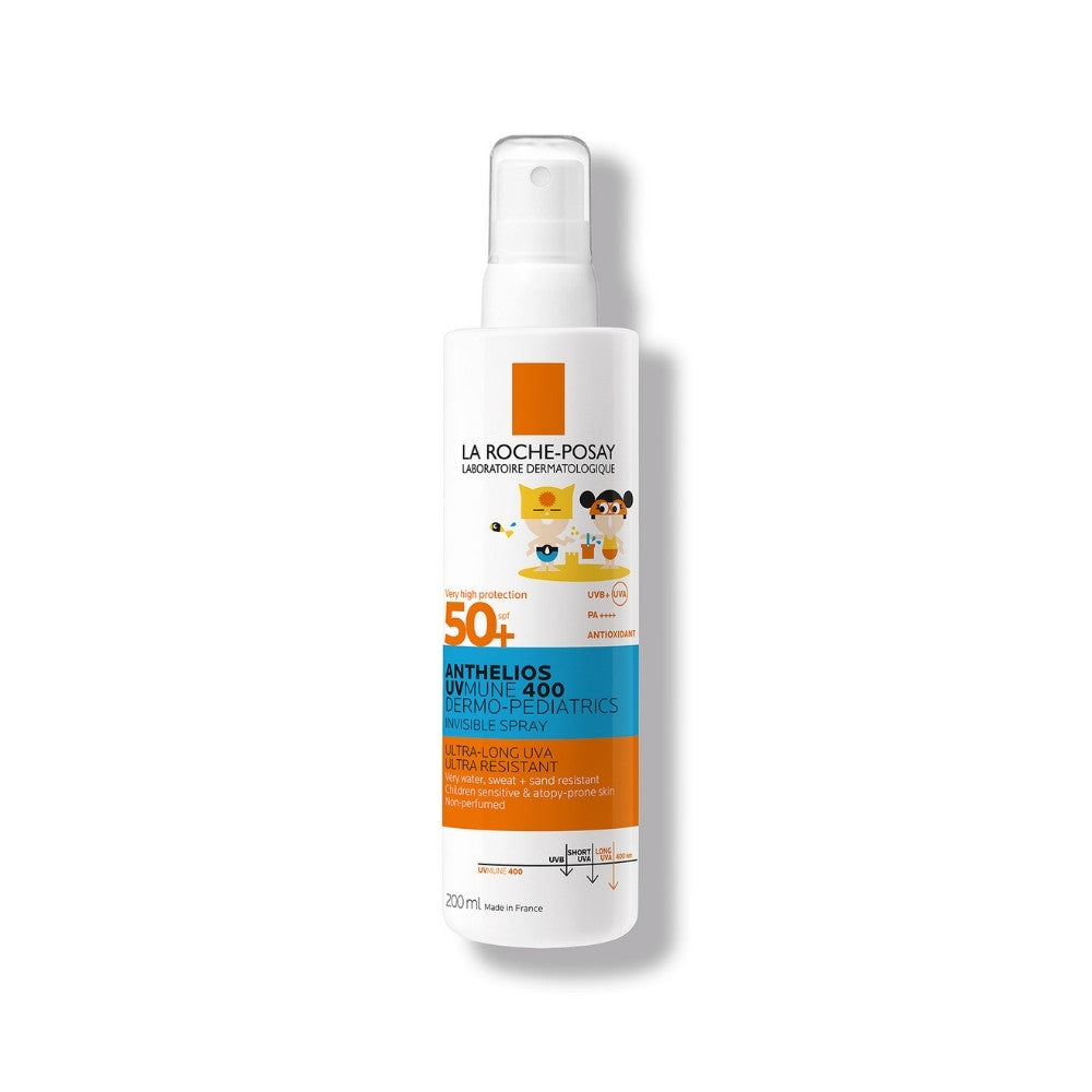 ANTHELIOS UVMUNE 400 DERMOPED SPRAY DERMOPEDIATRICO INVISIBLE SPF 50+ FRASCO 200 ML