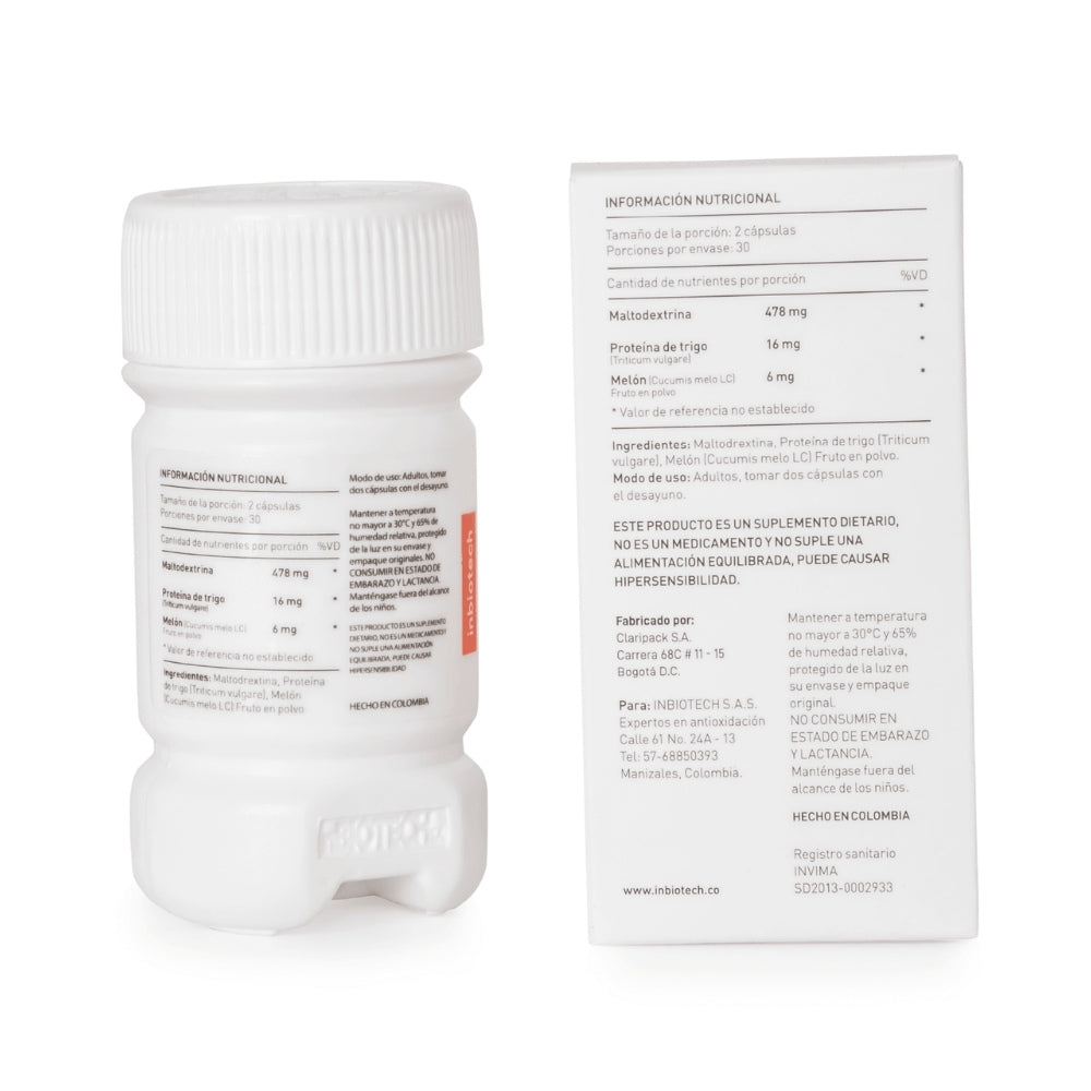 AOX THERAPY GLISODIN INBIOTECH CAPSULAS FRASCO X 60 UNDS