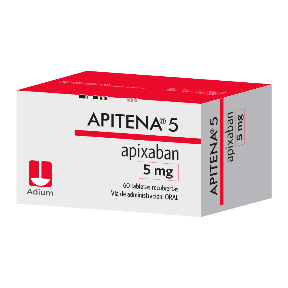 APITENA TABLETAS RECUBIERTAS 5 MG CAJA X 60 UNDS