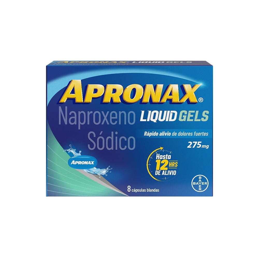 APRONAX CAPSULAS 275 MG CAJA X 8 UNDS