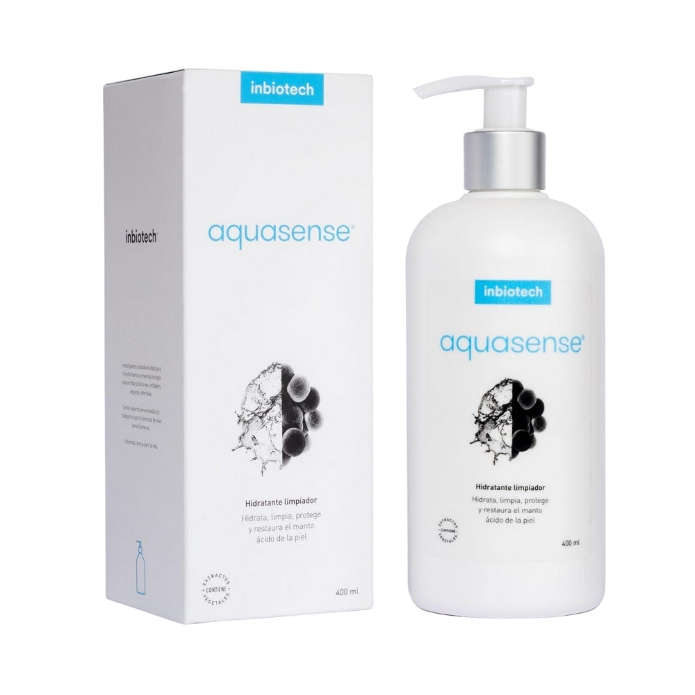 AQUASENSE INBIOTECH GEL LIMPIADOR FRASCO 400 ML