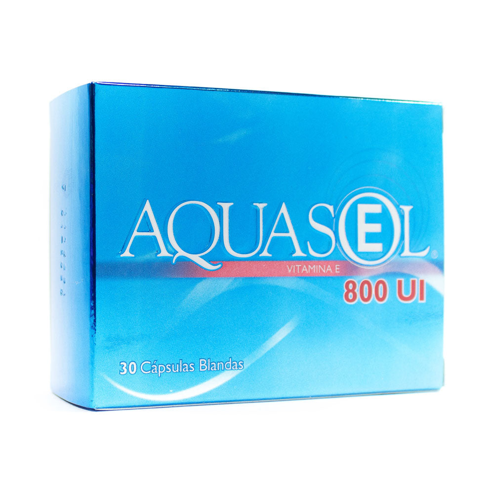 AQUASOL-E CAPSULAS 800 U.I CAJA X 30 UNDS