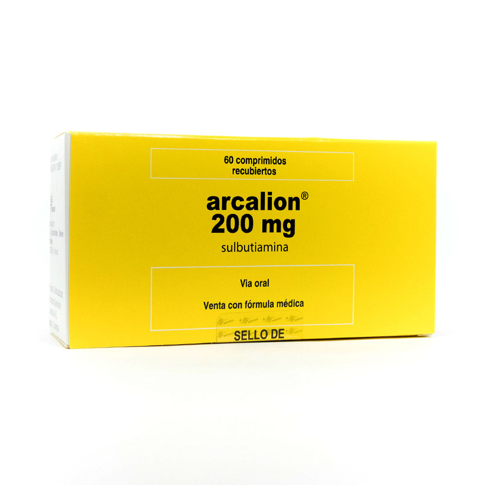 ARCALION TABLETAS 200 MG FRASCO 3 X 20UND