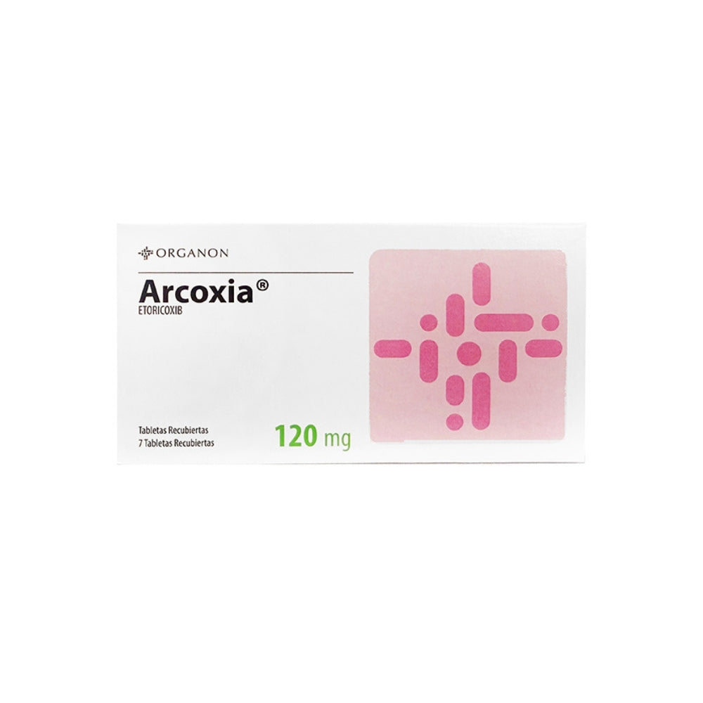 ARCOXIA TABLETAS 120 MG CAJA X 7 UNDS