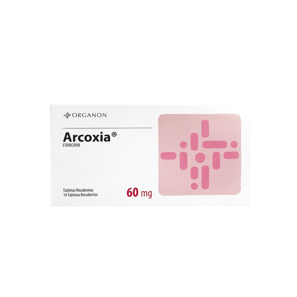 ARCOXIA TABLETAS 60 MG CAJA X 14 UNDS