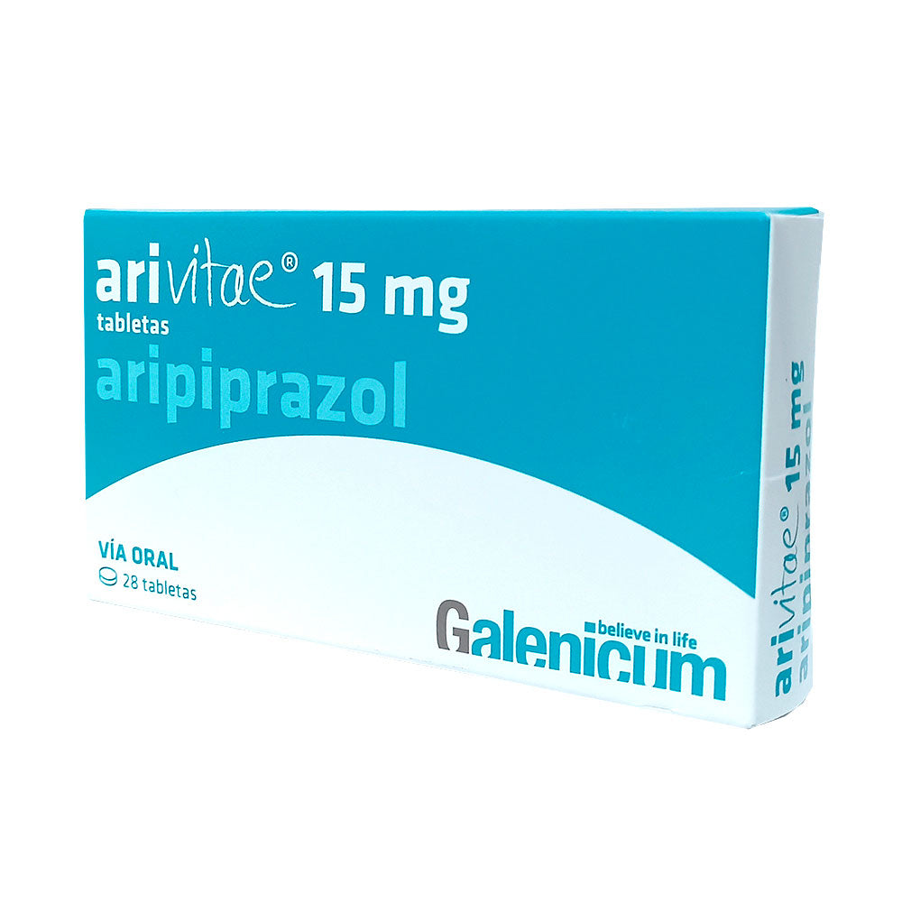 ARIVITAE TABLETAS 15 MG CAJA X 28 UNDS