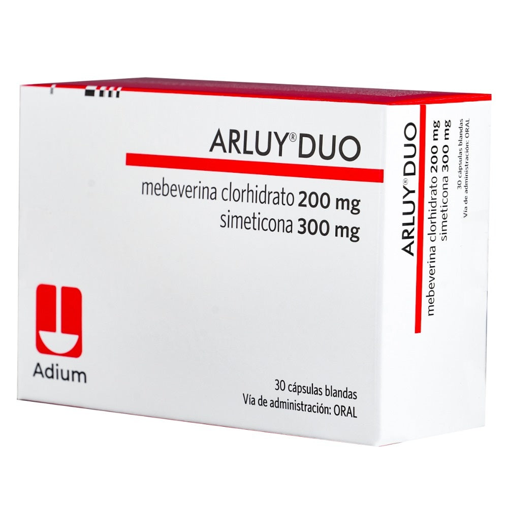 ARLUY DUO CAPSULAS BLANDAS 200 MG / 300 MG CAJA X 30 UNDS
