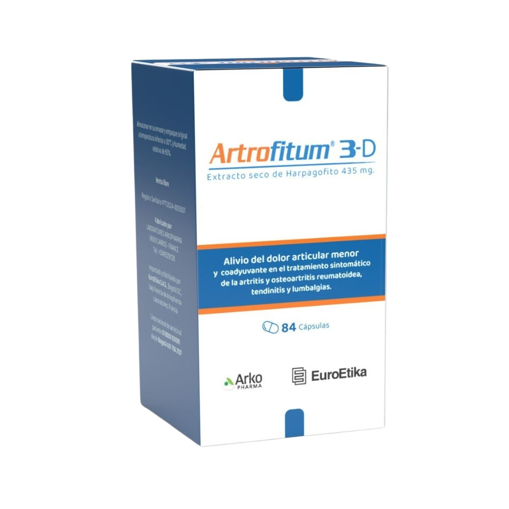 ARTROFITUM 3D CAPSULAS 435MG CAJA X 84 UNDS