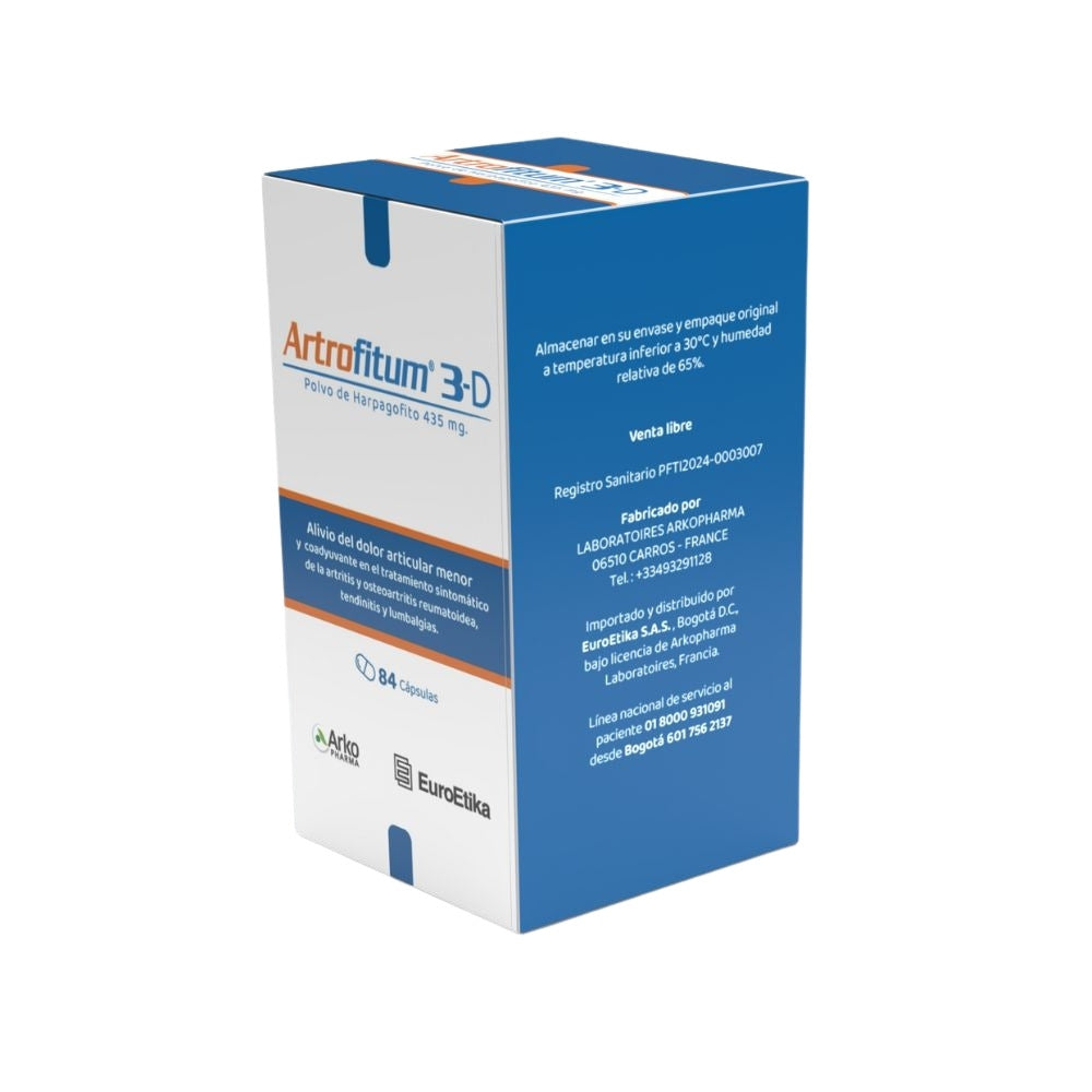ARTROFITUM 3D CAPSULAS 435MG CAJA X 84 UNDS