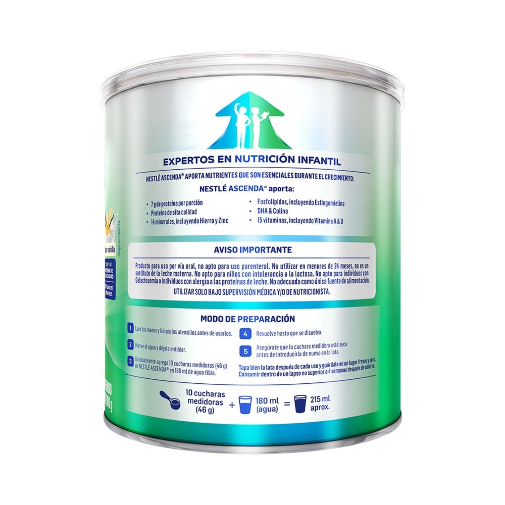 ASCENDA COMPLEMENTO POLVO LATA 900 G